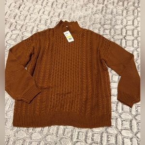 William Rast cable knit sweater